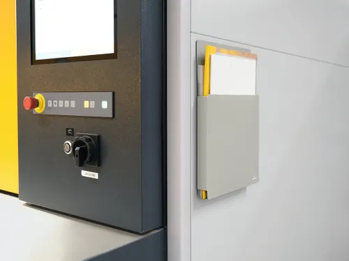 Documenthouder Info Box A4 magnetisch grijs