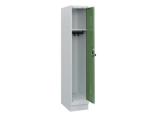 schoollocker,HxBxD 1630x300x500mm,1vak,vak B 300mm,draaigrendel,sokkel