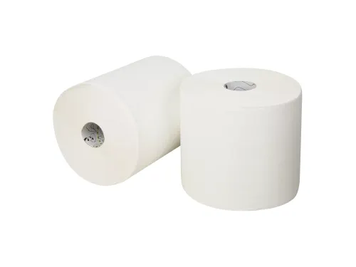 Midi poetspapier 110016 Euro perforatie Cellulose 2-laags 6 Rol