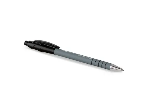 Balpen Paper Mate Flexgrip Ultra medium zwart blister à 5 stuks