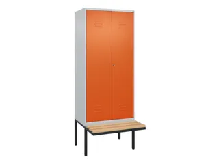 locker voor scheiding van kleding,HxBxD 2120x800x815mm,2vak - 1