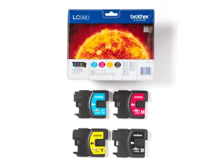 Brother LC-980 Valuepack 4 Kleuren Inktcartridges Origineel - 5