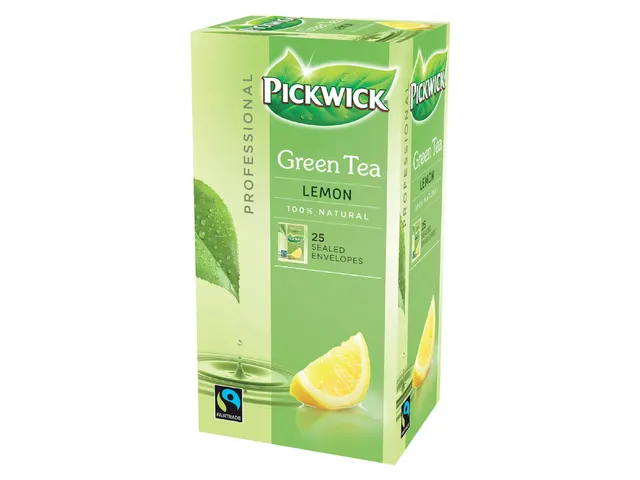 Groene Thee Pickwick Fair Trade green lemon 25x1.5gr