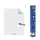 Legamaster Magic-Chart flipchart folie 60x80cm Wit met ruit 25 vel