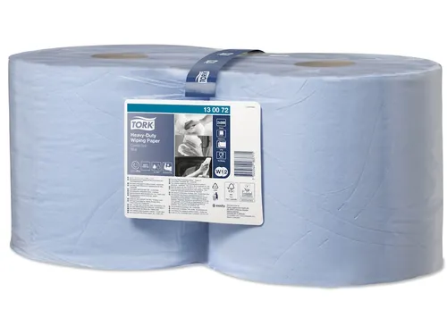 Tork Poetsrol 130072 Combirol W1 / W2 2-Laags Blauw