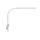 Bureaulamp MAUL Pirro LED dimbaar tafelklem Wit