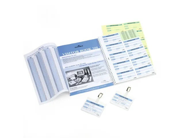 Visitors book 300 refill Assorti