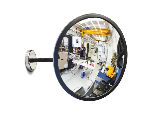 Observatiespiegel Ø 300Mm Spiegel Acrylglas Met Zwanenhals-Houder