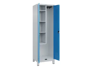 schoonmaakkast,HxBxD 1950x600x500mm,links 4vakken - 2