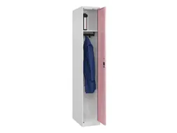 locker,HxBxD 1850x300x500mm,1vak,vak B 300mm,cil.-slot,staand op vloer