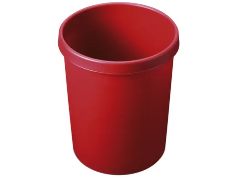 Kunststof Prullenmand 45 Liter H X Ø 480X 390Mm Pp Rood
