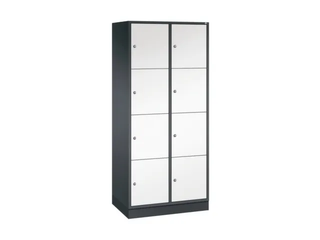 armoire multicases grand volume,HxlxP 1950x820x500mm,2x4compartiments