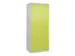 dubbeldekse locker,HxBxD 1850x750x500mm,3x2vak.,vak B 250mm,cil.-slot