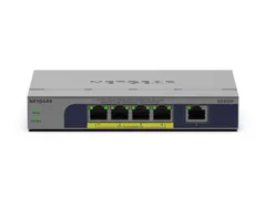 NETGEAR GS105P, Unmanaged, Gigabit Ethernet (10/100/1000), Full duplex
