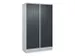 locker voor scheiding van kleding,HxBxD 1950x1200x500mm,4vak