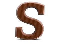 Chocoladeletter van Dijk melk S 40 gram