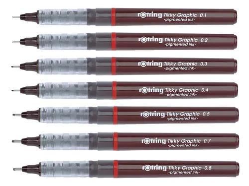 Fineliner rOtring Tikky Graphic 0.1mm