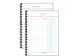 Carnet de reçus à spirale Sigel A6 portrait 50 pages