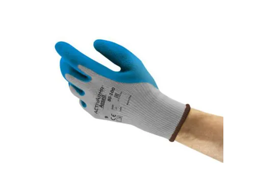 Ansell ActivArmr 80-100 katoenen handschoenen, maat 8, 12 paar