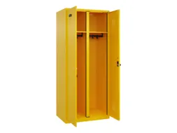 locker voor scheiding van kleding,HxBxD 1850x800x500mm,2vak
