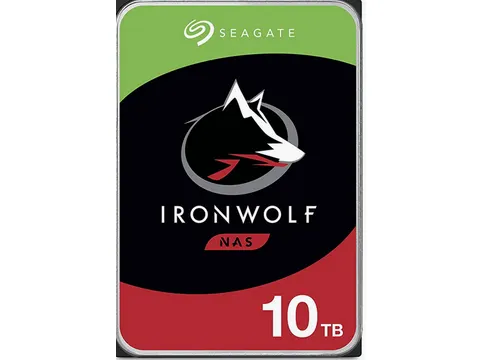 Seagate IronWolf ST10000VN000, 10 TB, 7200 RPM, 256 MB, 3.5 inch, SATA