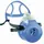 Dräger X-plore 4740 halfgelaatsmasker, siliconenrubber, per stuk