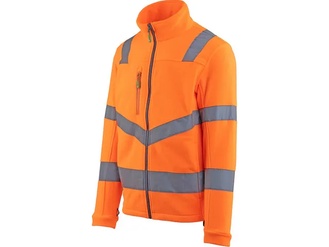 Veste polaire Arco Responsible haute visibilité orange Taille S