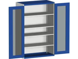 systeemkast,HxBxD 2000x1300x650mm,4xStalen bodem,5-punts sluitsysteem