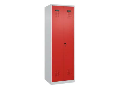 locker voor scheiding van kleding,HxBxD 1850x600x500mm,2vak