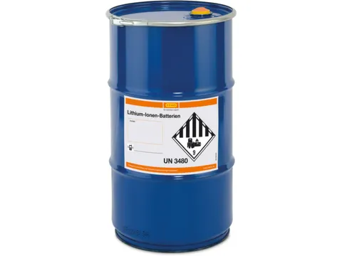 accu-veiligheidscontainer,60l,HxØ 660x380mm,blauw