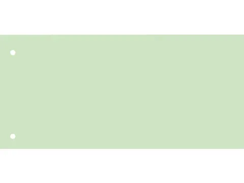 Scheidingsstrook Qbasic 240x105mm 50 stuks groen