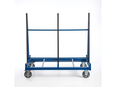 Platenwagen 1200kg Bxd 1600x800mm Dubbelzijdig Ral5010