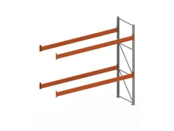 palletstelling,aanbouwveld,HxBxD 3300x3685x1100mm,vakl. 3000kg