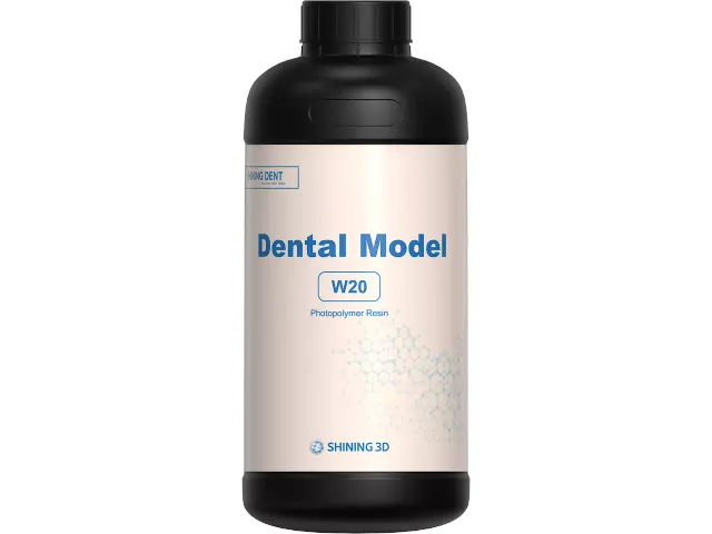 SHINING 3D Dental Model W20 fotopolymeerhars 1kg