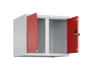opzetkast,v. locker,2vak.,vak B 300mm,HxBxD 500x600x500mm,vleugeldeur - 2