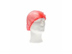 CMT Haarnet clip cap pp non woven Rood Maat XL 1000 Stuks