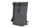 Rolltop-rugzak Juscha RPET donker grijs 39x51x11cm