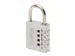 Hangslot MasterLock combi aluminium 40mm