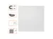 Whiteboard Nobo frameloos modulair 45x45cm