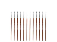Penseel Kangaro Serie 120 rond Nr. 4 geitenhaar doos 12 stuks