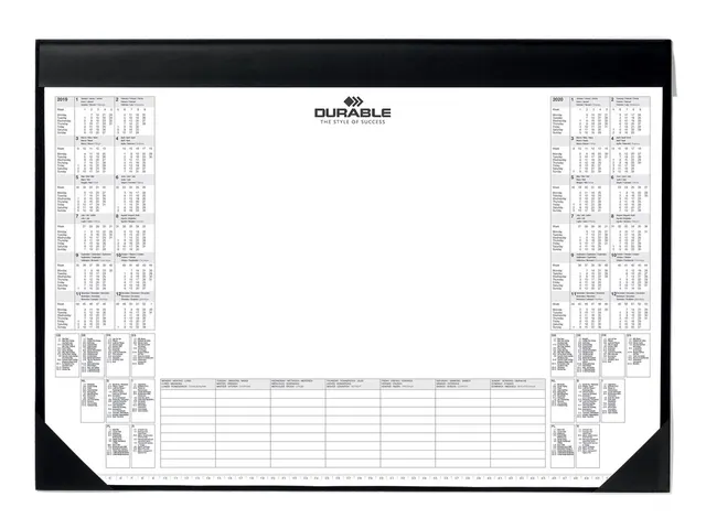 Schrijfonderlegger Met Kalender 2025-2026