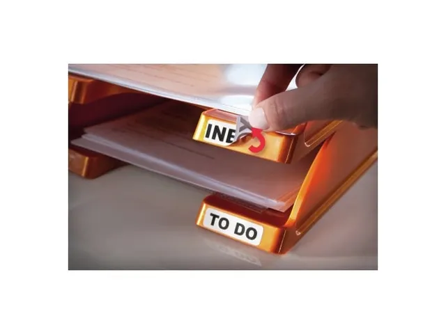 Etiket Avery L4744REV-25 96x50.8mm Afneembaar Wit 250 Stuks