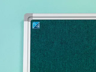 Prikbord 120x240cm Groenblauw Accent Softline Profiel 16mm - 3