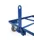 dissel en koppeling,v. onderwagen voor kratten,L 280mm,staal,RAL5010