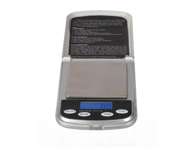 Digitale Mini Precisieweegschaal - 500g / 0.1g