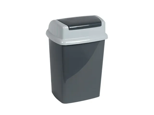 MAUL Afvalemmer MAULswing 24 Liter Grijs