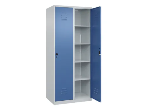 wasgoedverdeelkast,HxBxD 1850x800x500mm,vak B 400mm,cilinderslot