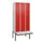locker voor scheiding van kleding,HxBxD 2120x900x815mm,3vak