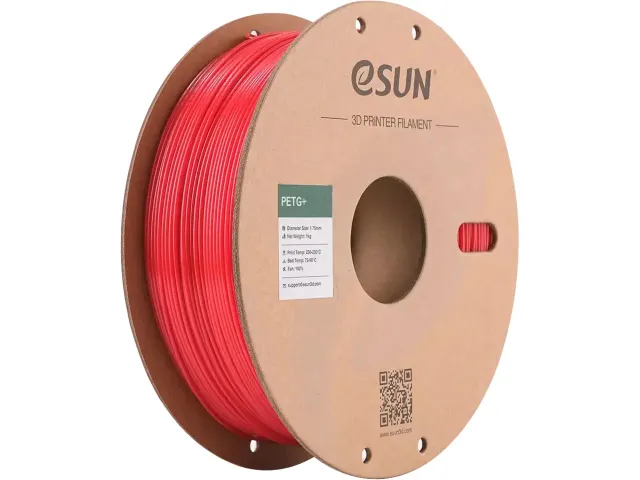 PETG+ 1,75mm RED 1KG PAPER ROLL