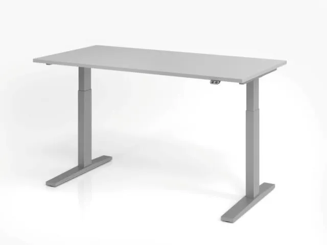 Av. régl. él. hauteur bureau assis/debout,HxlxP 700-1200x1600x800mm